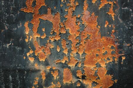 detail an old metal wall surfaceの写真素材