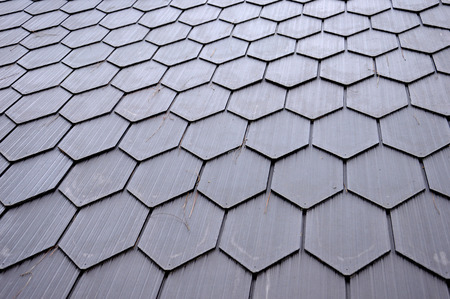 pattern and texture of  wooden roof