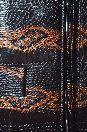texture and pattern of  leather background