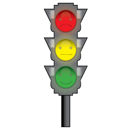 traffic lightのイラスト素材