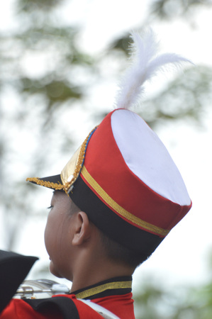 TARAKAN, INDONESIA. 22th January 2017.marching band competition at Don Bosco school Tarakan,...