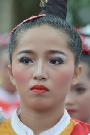 TARAKAN, INDONESIA. 22th January 2017.marching band competition at Don Bosco school Tarakan, Indonesiaのeditorial素材