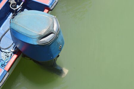 speedboat engineの写真素材
