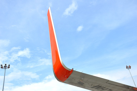TARAKAN, INDONESIA - 14th  January 2014 : Lion Air airplane on Juwata international airports in...