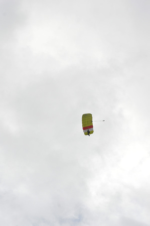 attraction skydiving in the skyのeditorial素材