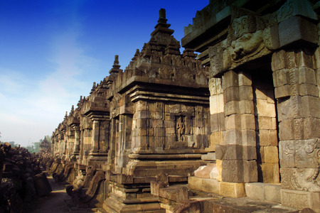 Plaosan Tempel, Buddhist temples inherited from ancient kingdoms in KLATEN - INDONESIAのeditorial素材