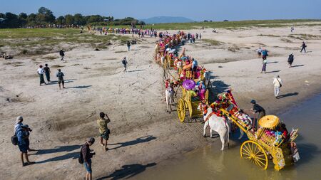 MANDALAY/MYANMAR(BURMA) - 08th May, 2020 : Mandalay is a second largest city of Myanmar(Burma).