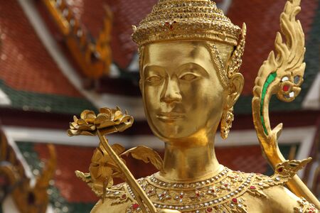 Emerald Pagoda, Bangkok, Thailand.のeditorial素材