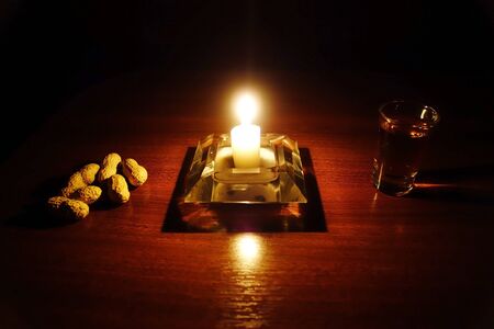 Festive toast holidaysの写真素材