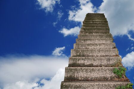 Stairs to Heaven, Way to Paradiseの写真素材