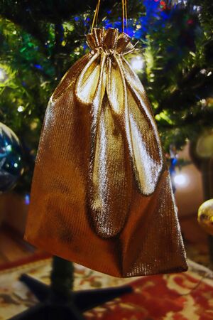 Gold pocket, decorationの写真素材