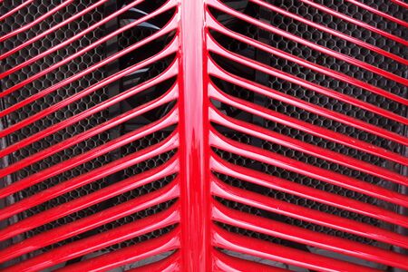 Cooler of a veteran carの写真素材