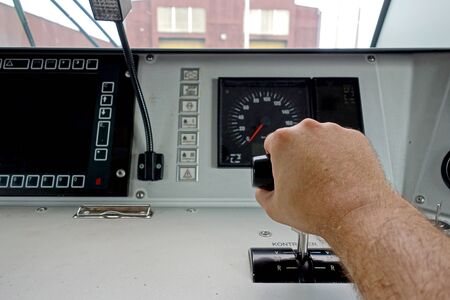 Interior cockpit locomotive