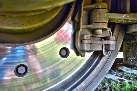 Train Wheel Brake Systemの写真素材
