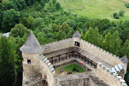 StarÃ¡ Ä½ubovÅa Castleのeditorial素材