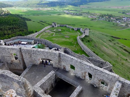 Spis castleのeditorial素材