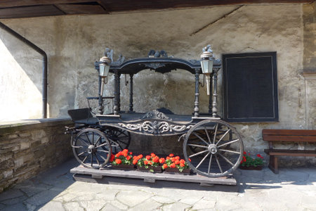 Historical carriageのeditorial素材