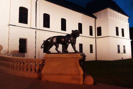 Castle in HumennÃ©のeditorial素材