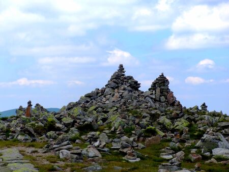 Chopok stone formationsの写真素材