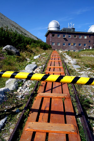 Observatory in the High Mountainsのeditorial素材