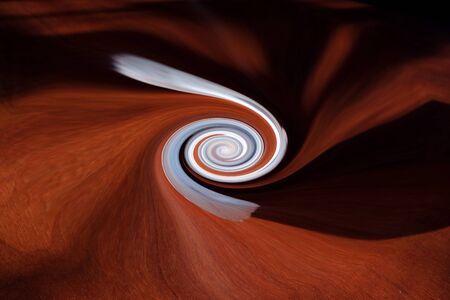 Abstract vortex created in space and timeの写真素材