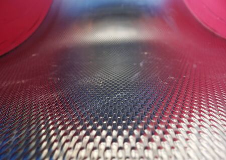 Children's slide for children to play with in the parkの写真素材