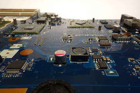 Removed computer board from laptop