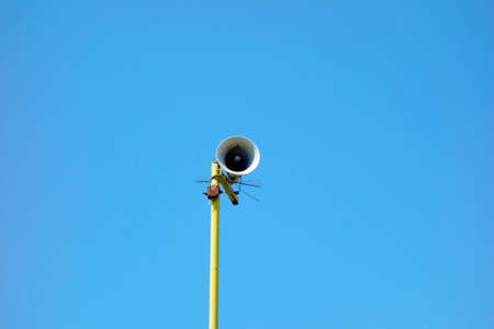 Local radio for broadcasting news, music and possible alarmsの写真素材