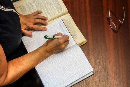 Woman writes recipes for Christmas