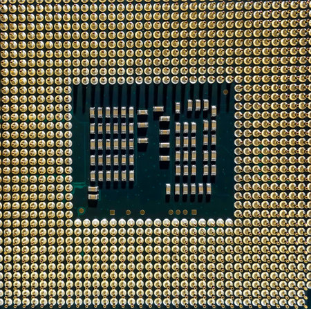 Computer processor for PC or laptopの写真素材