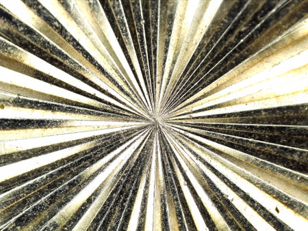 Golden heart pendant with starsの写真素材