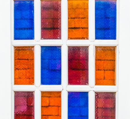 Colorful  windows.の写真素材