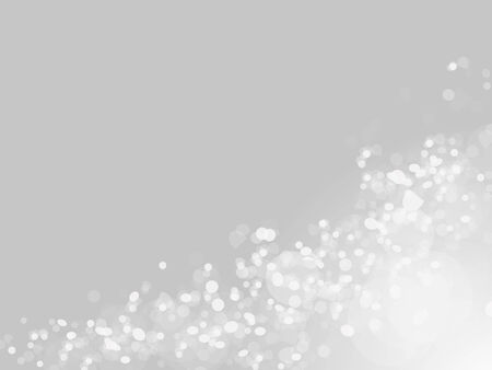 abstract  grey  background with bokeh defocused.のイラスト素材