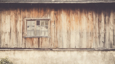 Old house wall, The color tone is film style. for abstrace background or old background. Generative Aiの素材