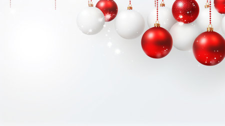 3D Happy New Year card, Design on white background, For art texture, presentation design or web design and web background. Generative AI.の素材