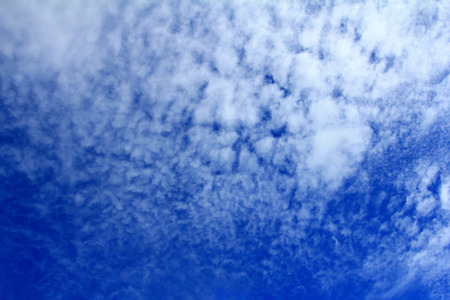 panorama view with pattern clouds beautiful on blue sky,the vast blue sky and white fluffy clouds,...