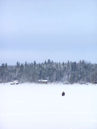 Freezing winds of northの写真素材