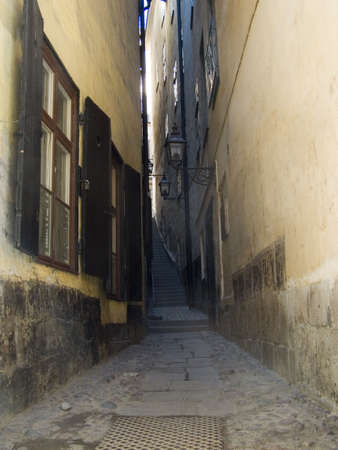 Brighter alleyの写真素材