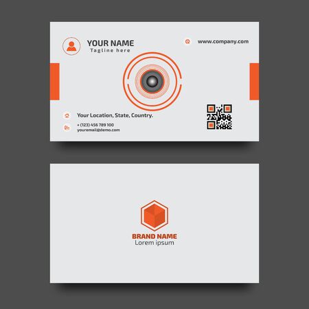 Corporate Business card design templateのイラスト素材