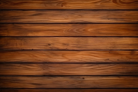 Wooden wall background or texture. Wood planks. Natural patternの素材