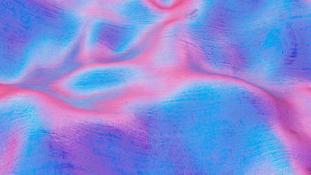violet turquoise wave background with texture. abstraction. 3d render illustrationの写真素材