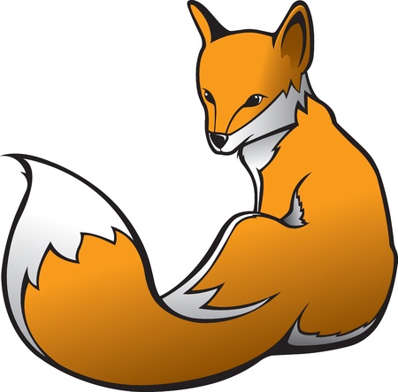Fox 1のイラスト素材