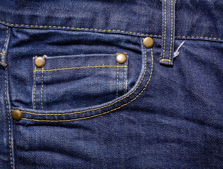 Jeans pocket backgroundの写真素材