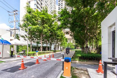 Building entrance security systemsのeditorial素材