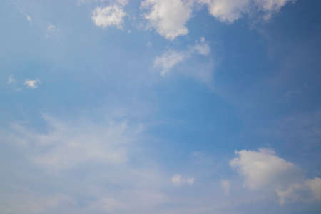 Clouds in the blue skyの写真素材