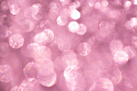 pink bokeh sparkle background weddingの写真素材