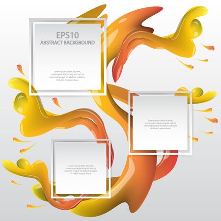 water background splash background Design Template,Vector Illustration, flyers, Wallpaper, posters, brochure, banners.のイラスト素材