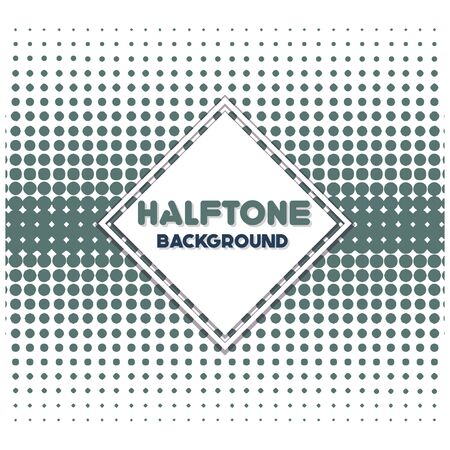 Vintage halftone style background Design Template,Vector Illustrationのイラスト素材