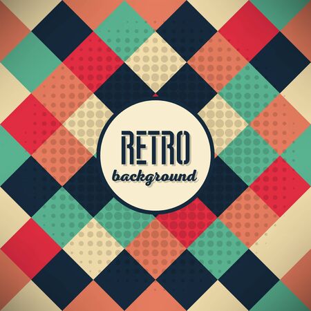 Old retro Vintage style background Design Template,Vector Illustrationのイラスト素材