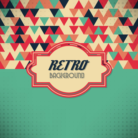 Old retro Vintage style background Design Template,Vector Illustrationのイラスト素材